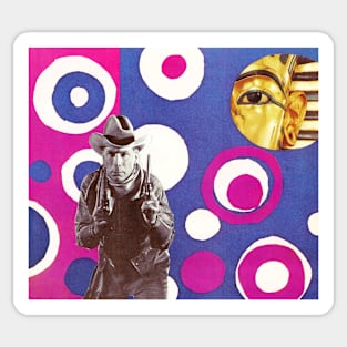 King Tut and the Gunslinger Sticker